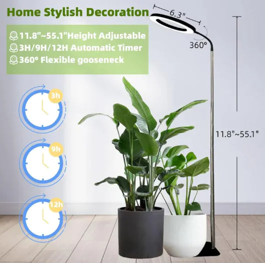 Full Spectrum Indoor Plant Grow Lamp